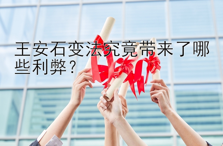 王安石变法究竟带来了哪些利弊？