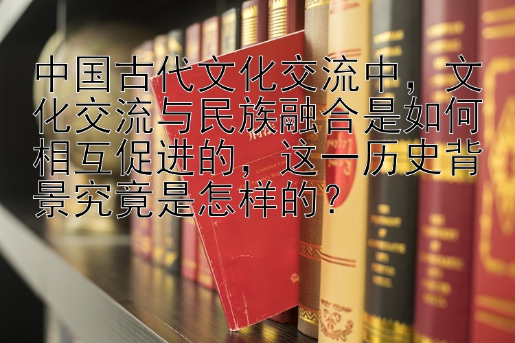 快三投注与技巧   文化交流与民族融合是如何相互促进的