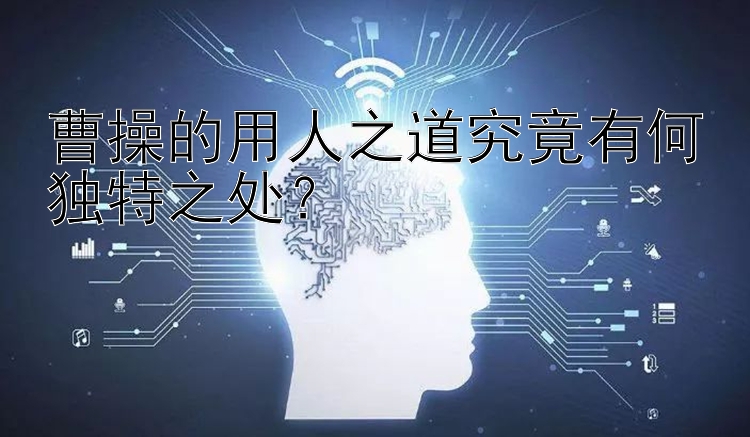 曹操的用人之道究竟有何独特之处？